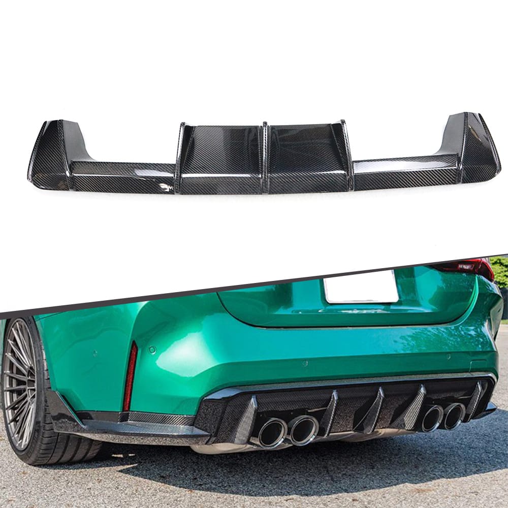 Bakre diffuser Euro Torrkolfiber – BMW M3/M4 (G8x)