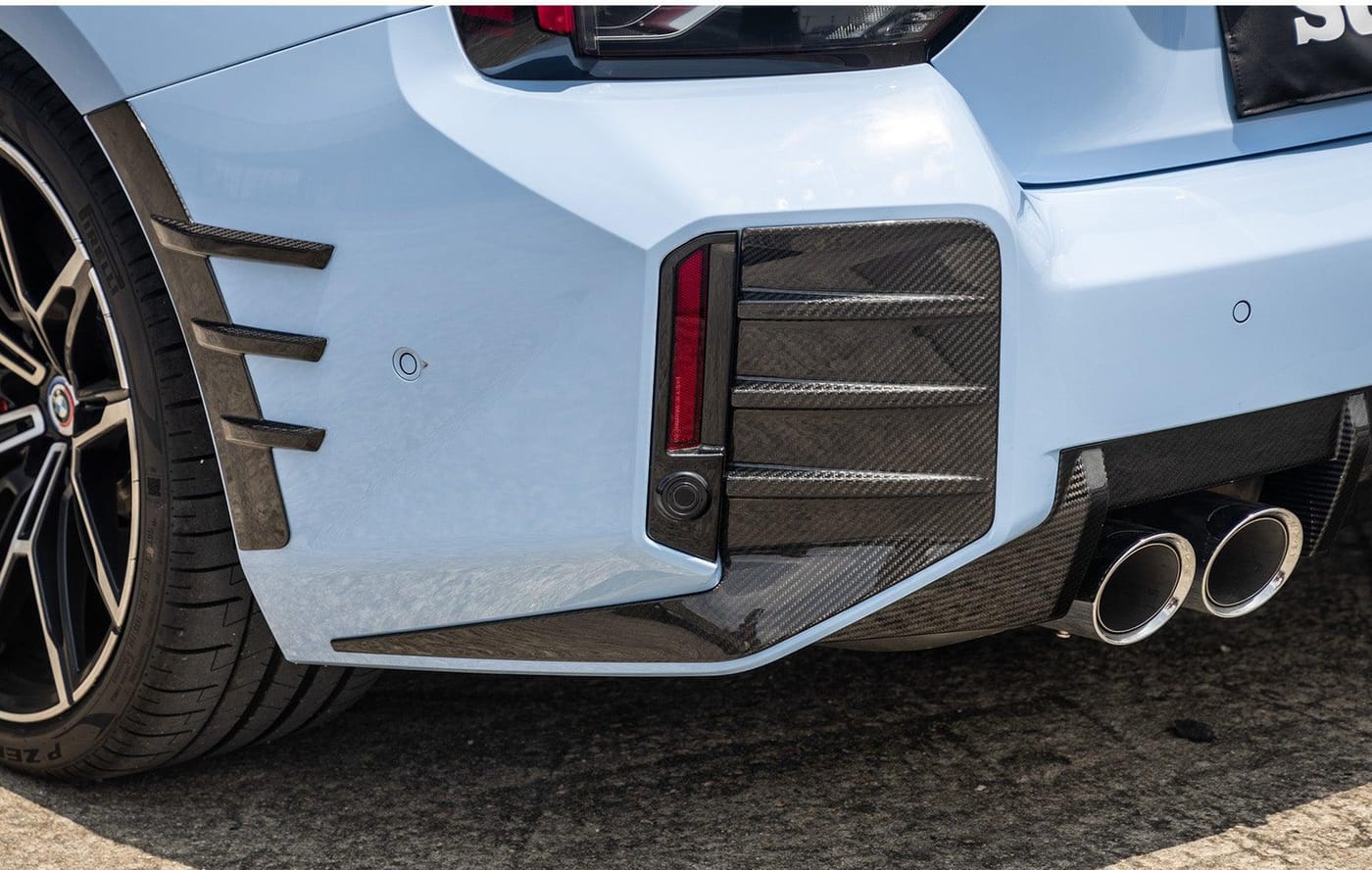 Bakre stötfångartrim M Performance Torrkolfiber – BMW M2 (G87)