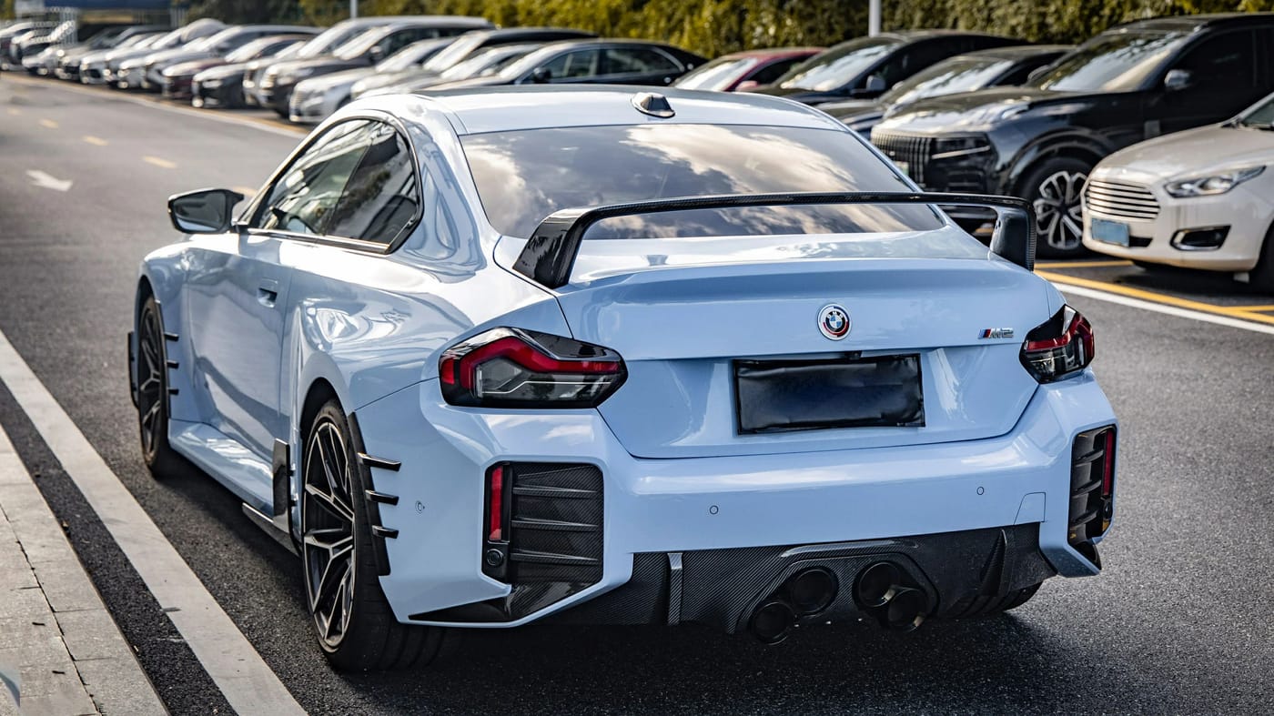 Bakspoiler Clubsport Torrkolfiber – BMW 2-serie / M2 (G42)