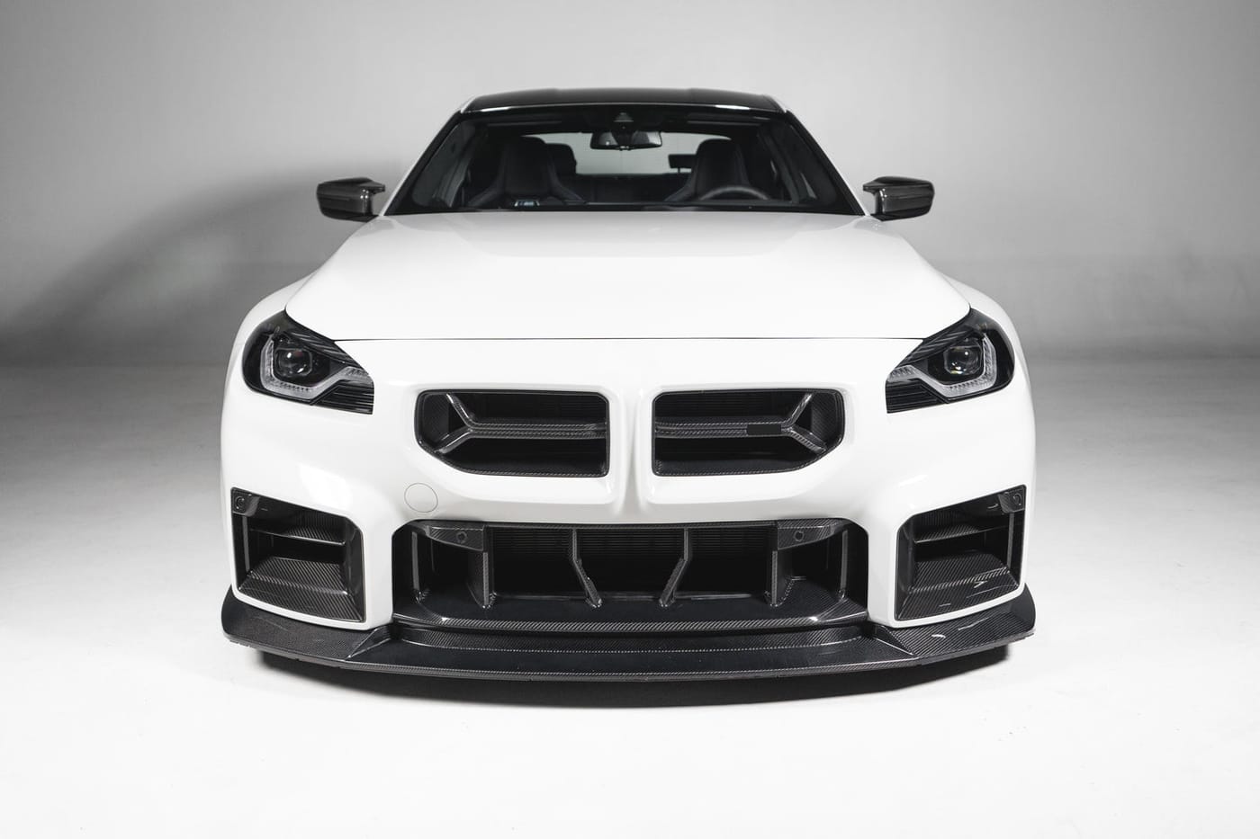 Främre stötfångartrim Torrkolfiber – BMW M2 (G87)